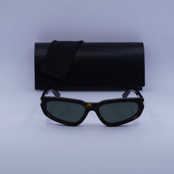 Saint Laurent SL634 NOVA 002 Cat Eye Sunglasses – Dark Havana main image 8